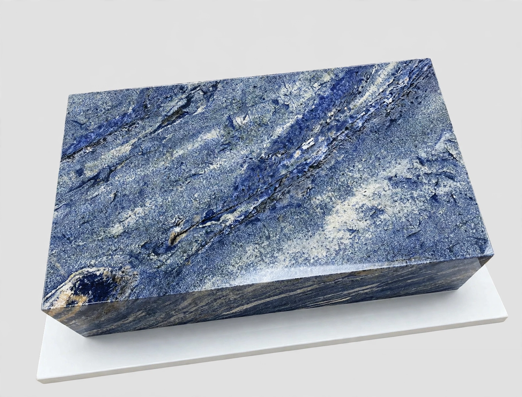 Polished Bahama Blue Bevel marker