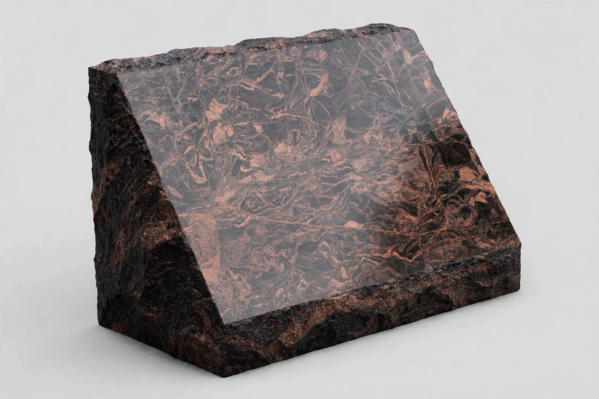 Aurora granite slant marker