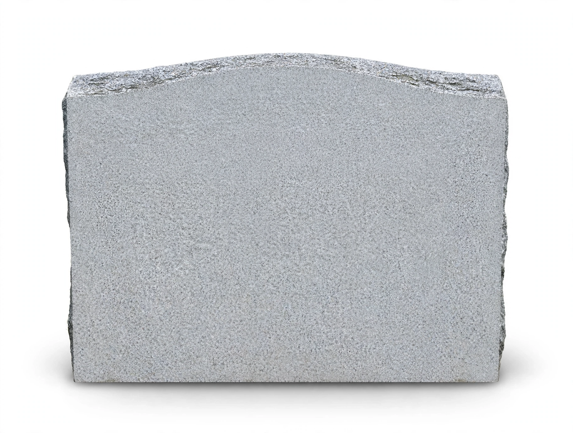 Rock-faced serpentine slant marker