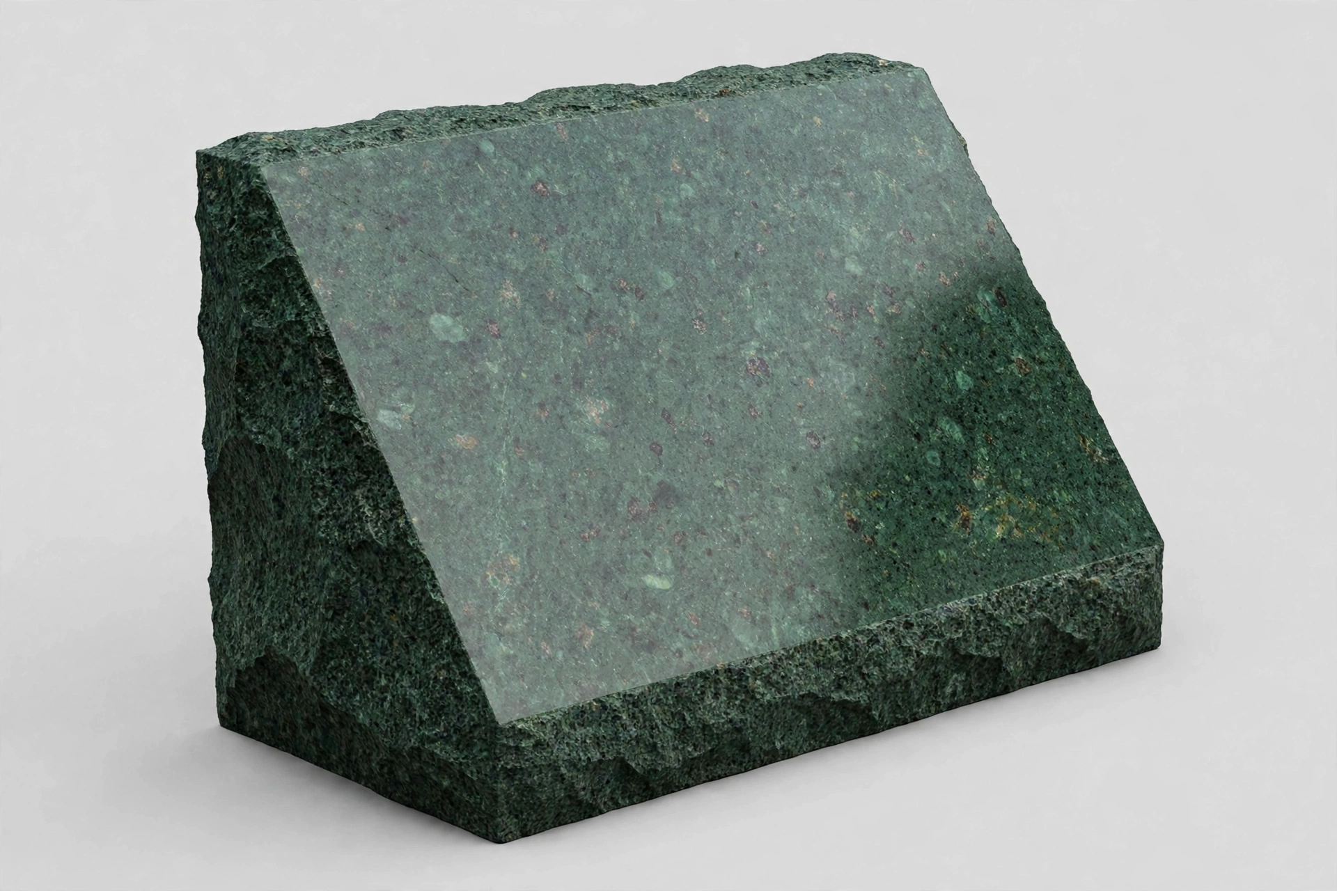 Tropical Green granite slant marker